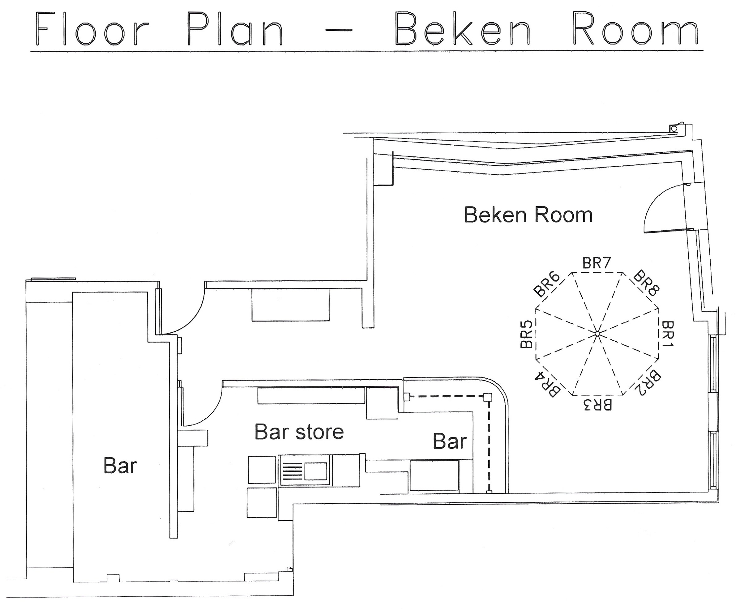 Beken Room floor plan